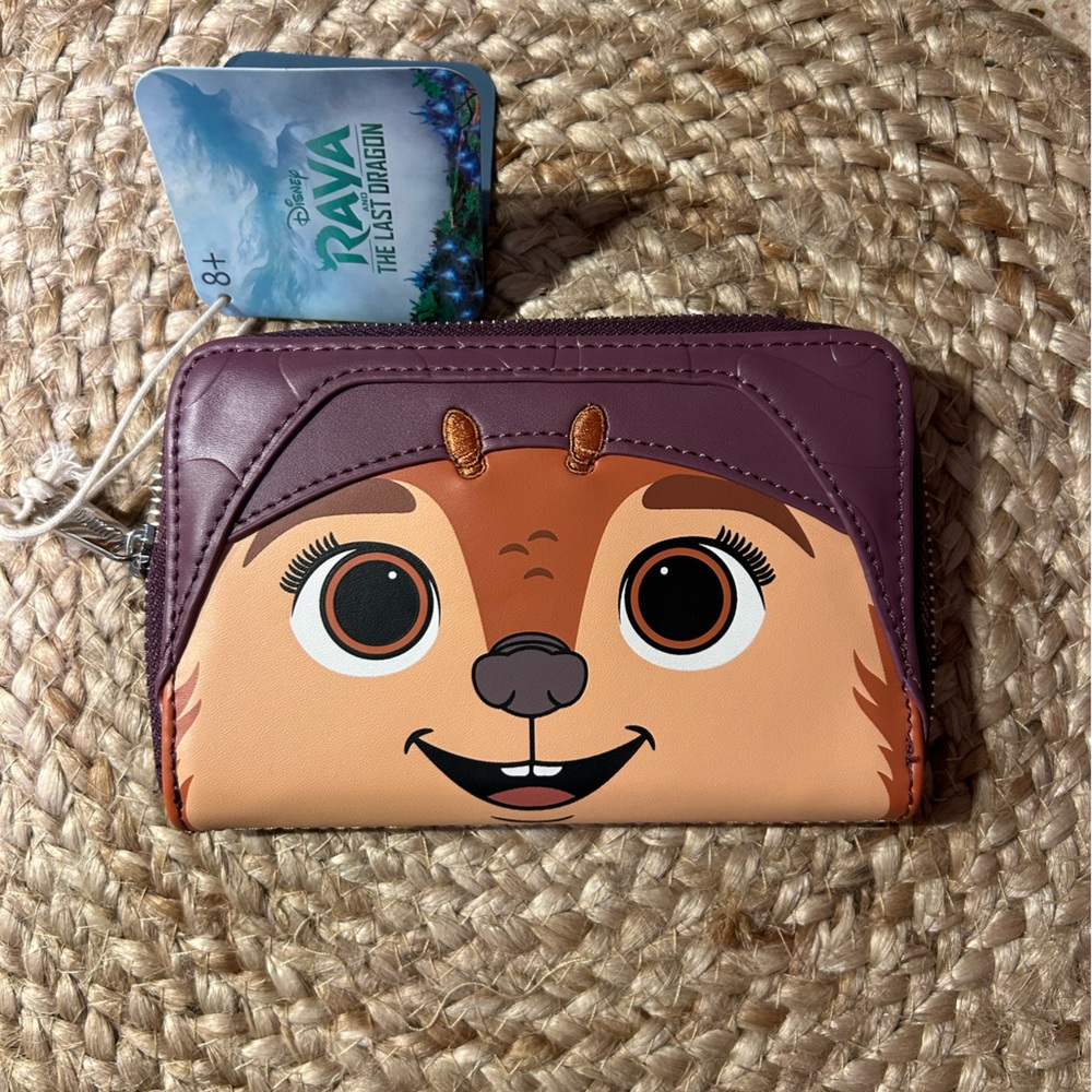 💙Loungefly Disney Raya and the Last Dragon Tuk Tuk Zip-Around Wallet